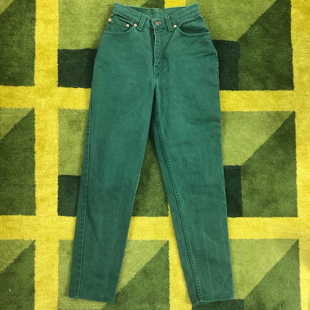 Vintage Emerald Green Levi’s 17512-0842